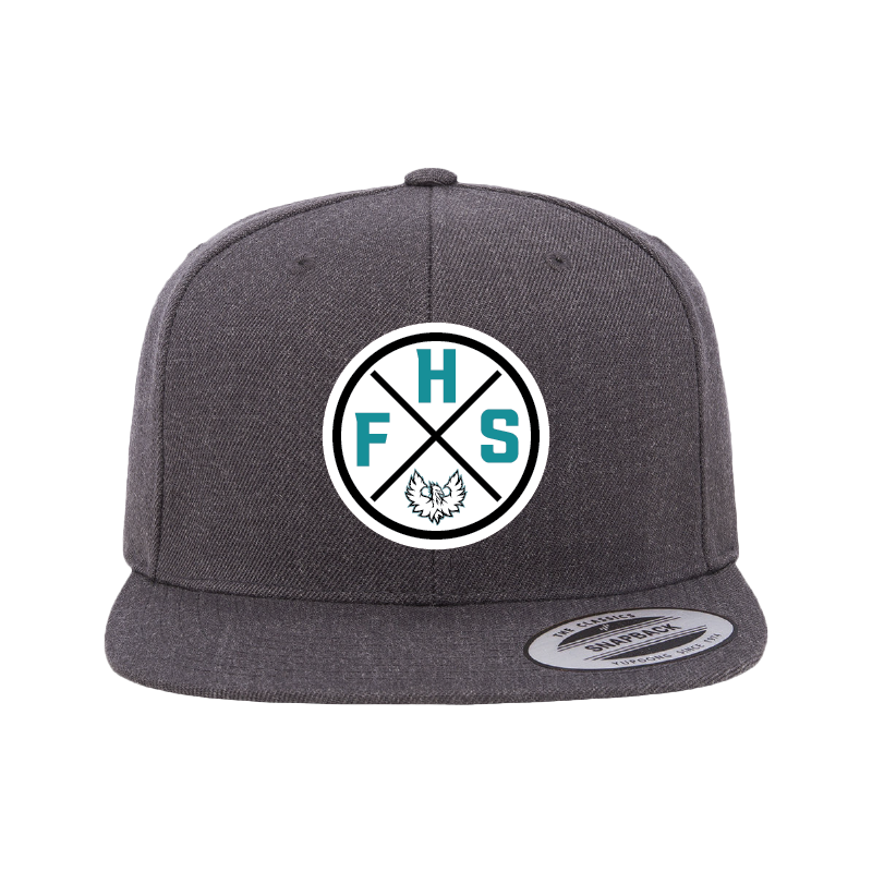 FHS Circle Patch - Flat Bill Snapback
