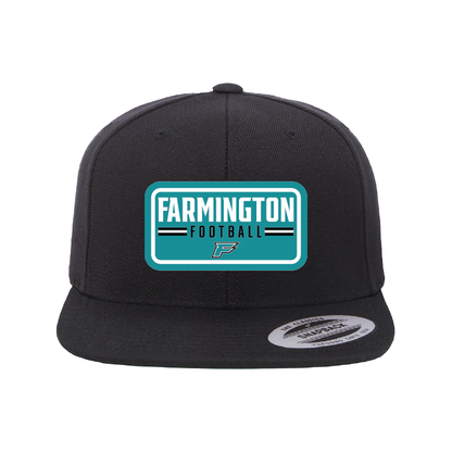 Farmington Football Patch - Flat Bill Snapback