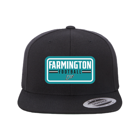Farmington Football Patch - Flat Bill Snapback