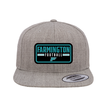 Farmington Football Patch - Flat Bill Snapback