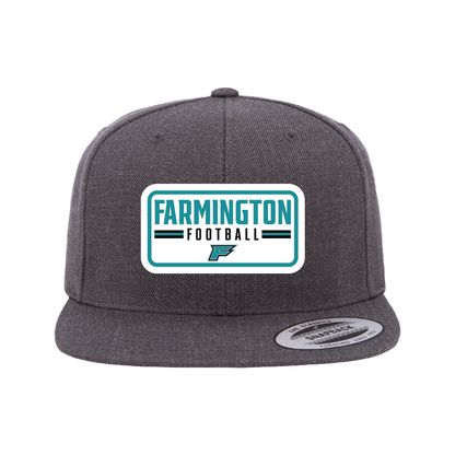 Farmington Football Patch - Flat Bill Snapback