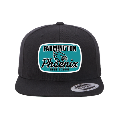 Vintage Farmington Phoenix Football Patch - Flat Bill Snapback