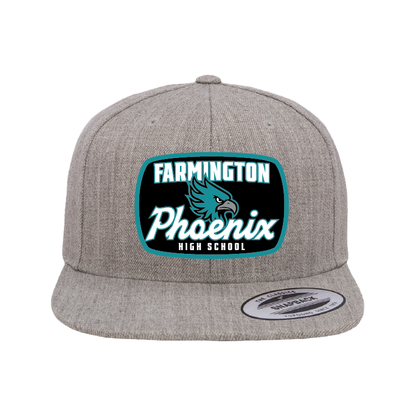 Vintage Farmington Phoenix Football Patch - Flat Bill Snapback
