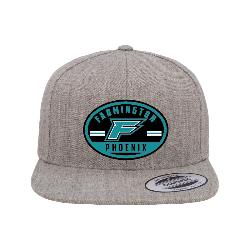 Farmington Phoenix Oval Patch - Flat Bill Snapback