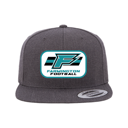 F Logo w/Stripe Patch - Flat Bill Snapback