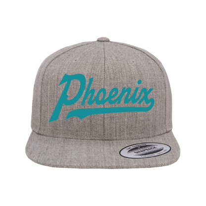 Phoenix Script - Flat Bill Snapback