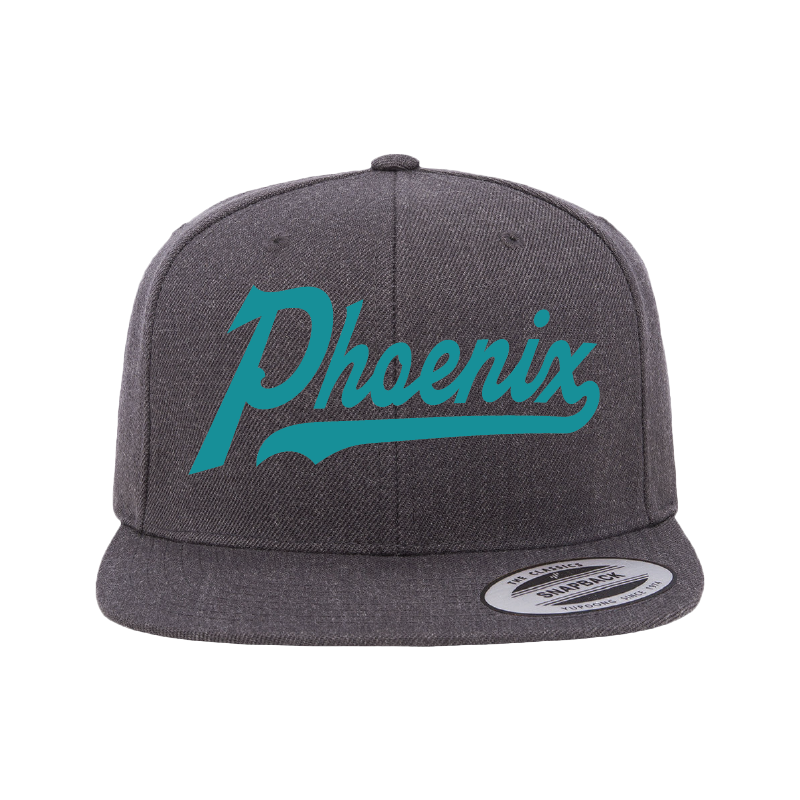 Phoenix Script - Flat Bill Snapback