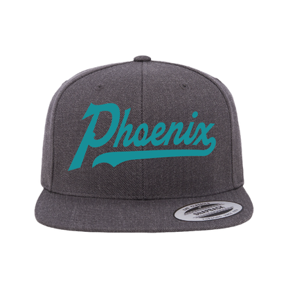 Phoenix Script - Flat Bill Snapback