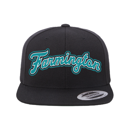 Farmington Script - Flat Bill Snapback