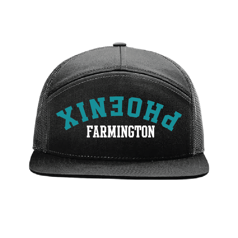 Upside Down Phoenix - 7 Panel Trucker