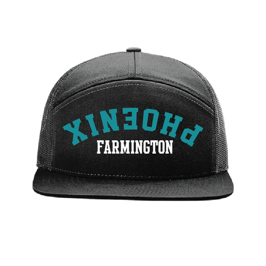 Upside Down Phoenix - 7 Panel Trucker