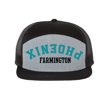 Upside Down Phoenix - 7 Panel Trucker