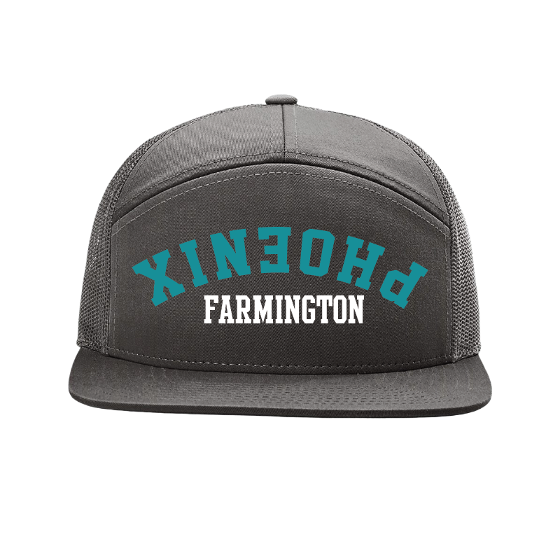 Upside Down Phoenix - 7 Panel Trucker