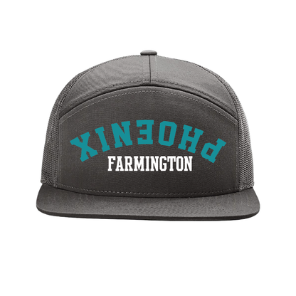 Upside Down Phoenix - 7 Panel Trucker