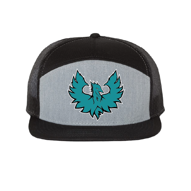 Phoenix Logo - 7 Panel Trucker