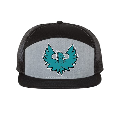 Phoenix Logo - 7 Panel Trucker