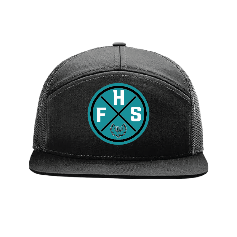 FHS Circle Patch - 7 Panel Trucker