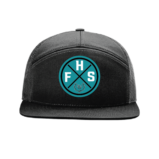 FHS Circle Patch - 7 Panel Trucker