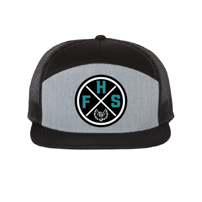 FHS Circle Patch - 7 Panel Trucker