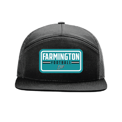 Farmington Football Patch - 7 Panel Trucker