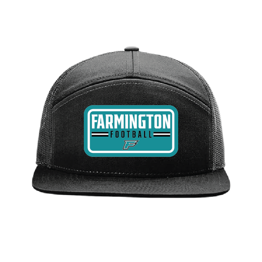 Farmington Football Patch - 7 Panel Trucker
