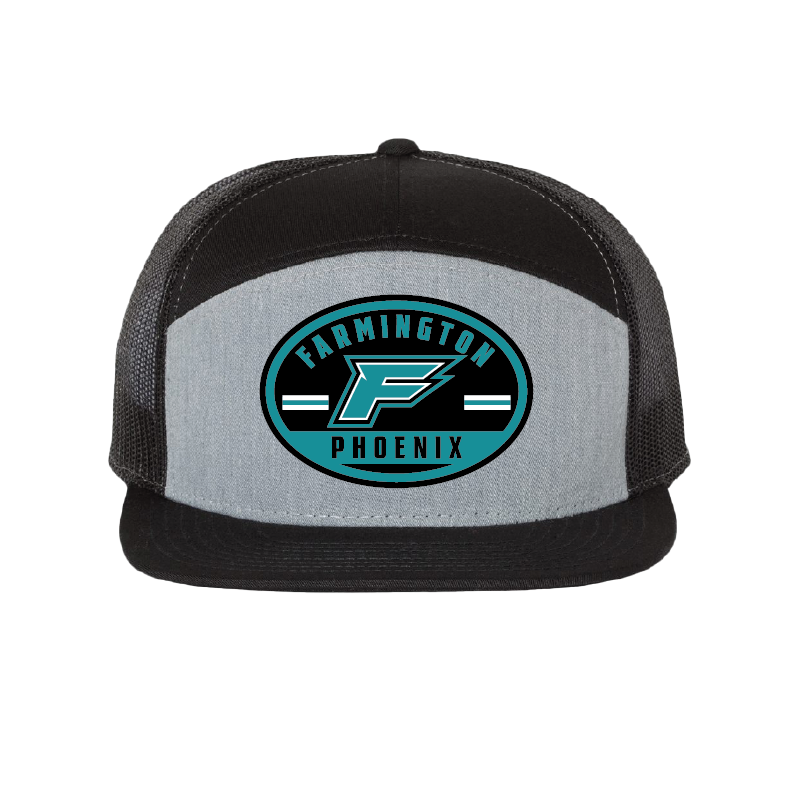 Farmington Phoenix Oval Patch - 7 Panel Trucker