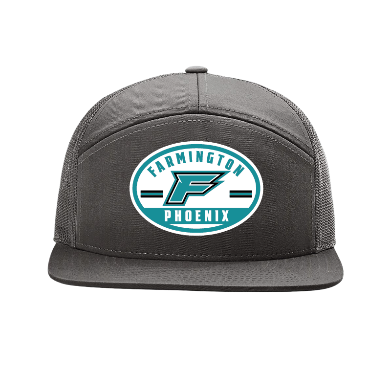Farmington Phoenix Oval Patch - 7 Panel Trucker
