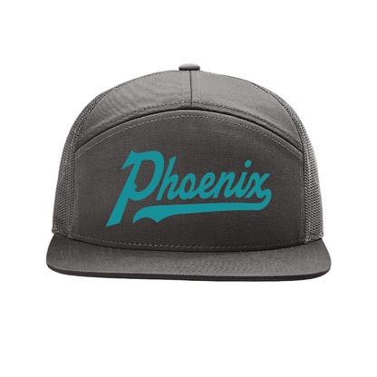 Phoenix Script - 7 Panel Trucker