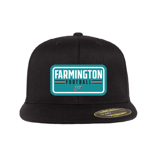 Farmington Football Patch - Flat Bill Flexfit