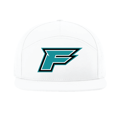 F Logo - 7 Panel Perforated Snapback