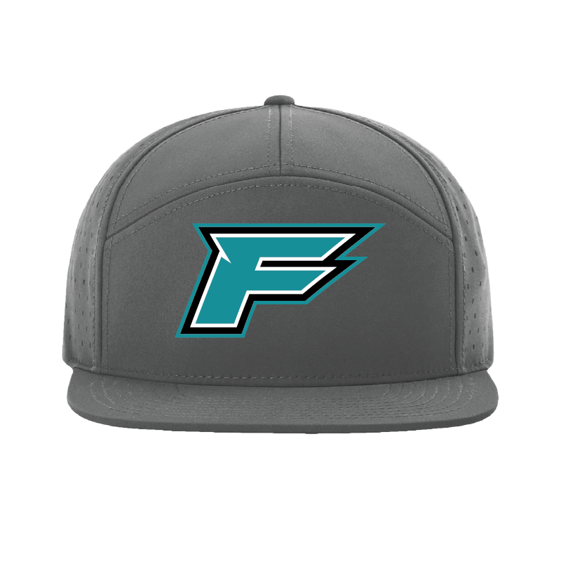 F Logo - 7 Panel Perforated Snapback
