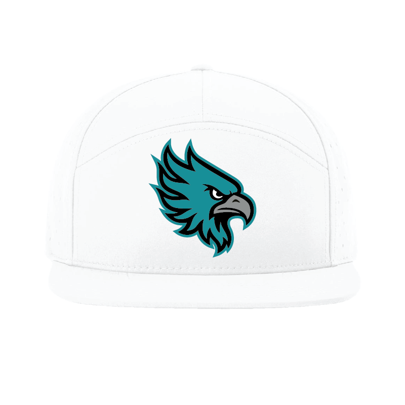 Vintage Phoenix Head - 7 Panel Perforated Snapback