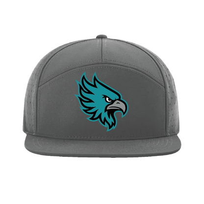 Vintage Phoenix Head - 7 Panel Perforated Snapback
