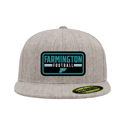 Farmington Football Patch - Flat Bill Flexfit
