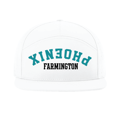 Upside Down Phoenix - 7 Panel Perforated Snapback