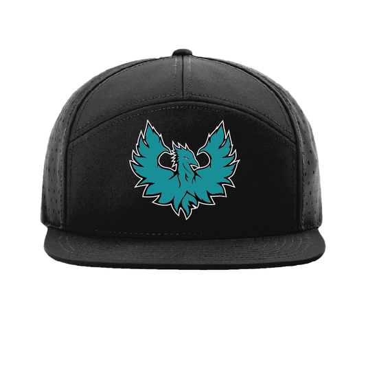 Phoenix Logo - 7 Panel Perforated Snapback