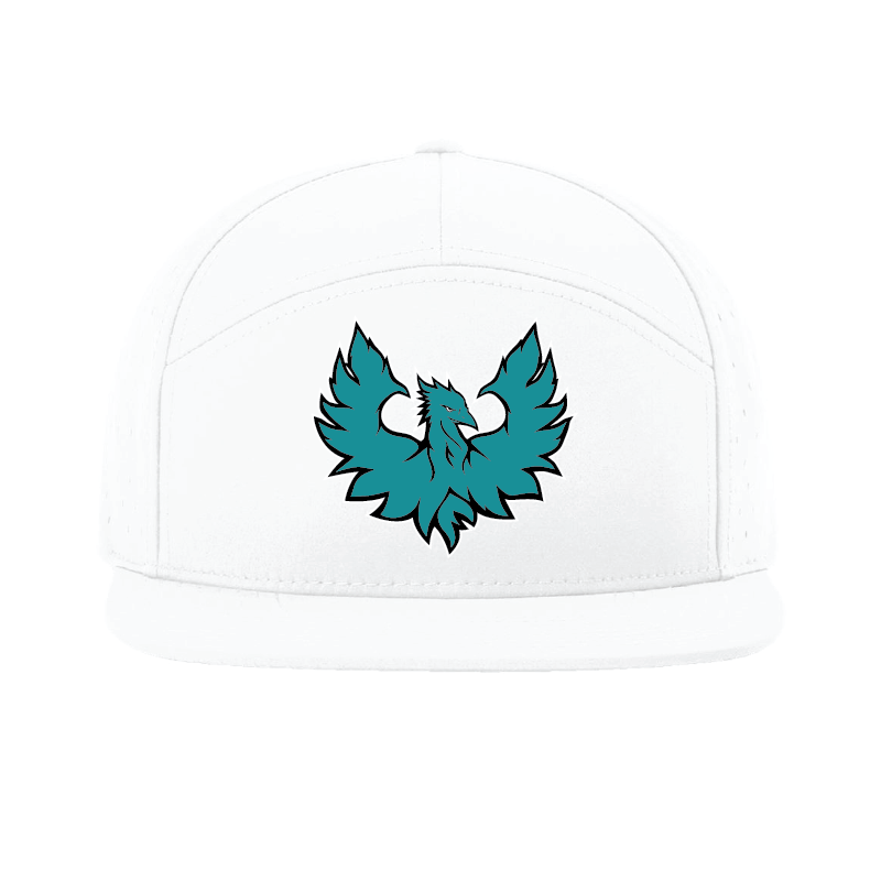 Phoenix Logo - 7 Panel Perforated Snapback
