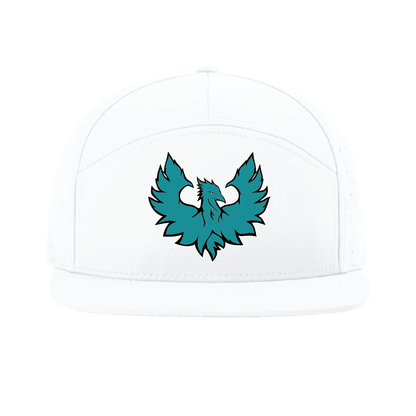 Phoenix Logo - 7 Panel Perforated Snapback