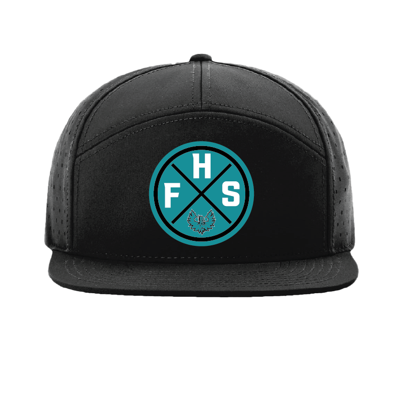 FHS Circle Patch - 7 Panel Perforated Snapback