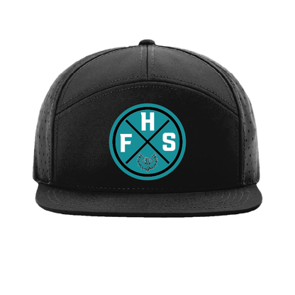 FHS Circle Patch - 7 Panel Perforated Snapback