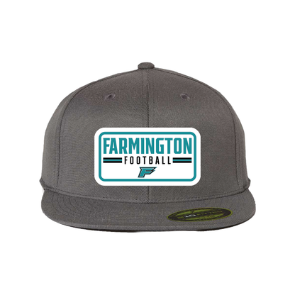 Farmington Football Patch - Flat Bill Flexfit