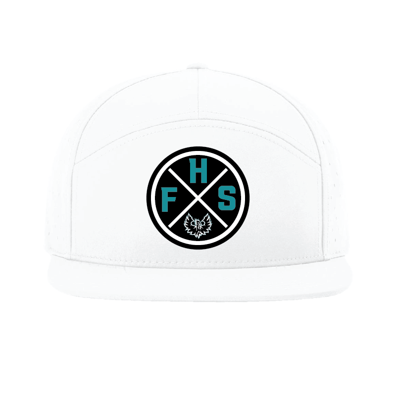 FHS Circle Patch - 7 Panel Perforated Snapback