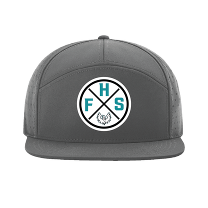 FHS Circle Patch - 7 Panel Perforated Snapback