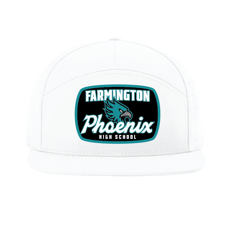 Vintage Farmington Phoenix Football Patch - 7 Panel Perforated Snapback