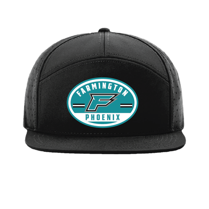 Farmington Phoenix Oval Patch - 7 Panel Perforated Snapback
