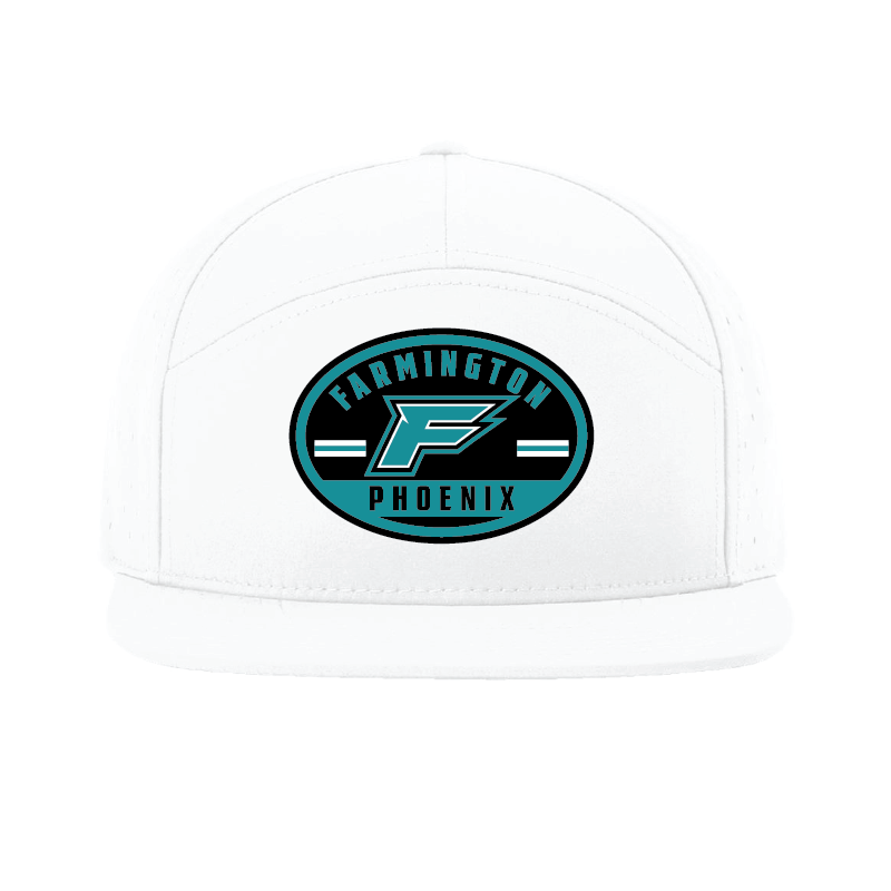 Farmington Phoenix Oval Patch - 7 Panel Perforated Snapback
