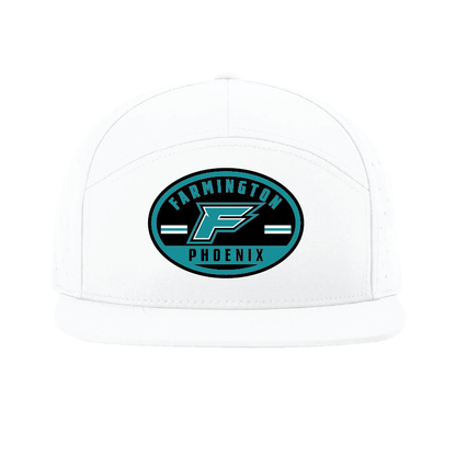 Farmington Phoenix Oval Patch - 7 Panel Perforated Snapback