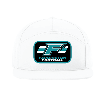 F Logo w/Stripe Patch - 7 Panel Perforated Snapback