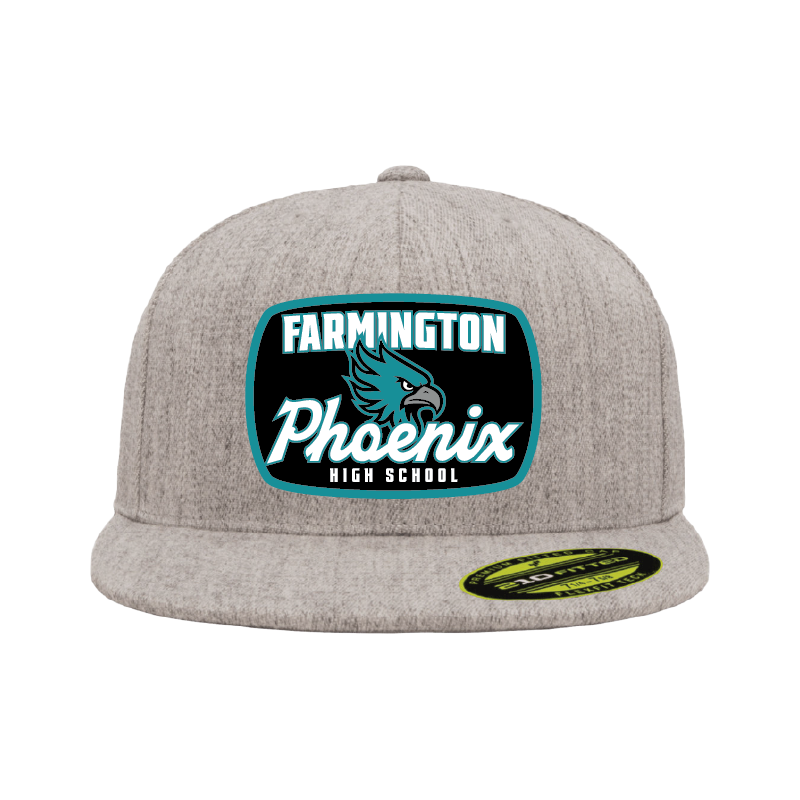 Vintage Farmington Phoenix Football Patch - Flat Bill Flexfit
