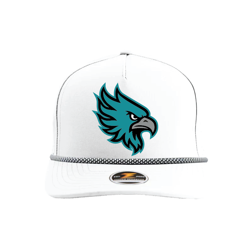 Vintage Phoenix Head - 5 Panel Perforated Snapback w/ Rope